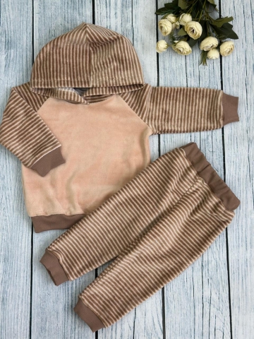 Купить оптом 117. Костюм ясельный, 80% хлопок, 20% ПЭ 80-86-92 в Тюмени