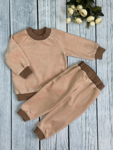 Купить оптом 343. Костюм ясельный, 80% хлопок, 20% ПЭ 80-86-92 в Тюмени